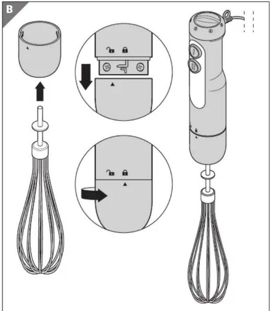 Ambiano GTMF03 - Schneebesen montieren - 1