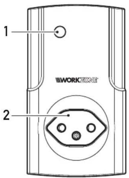 Workzone GTFSI07CH - Defi nizione componenti\ prese telecomandate - 1