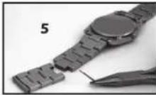 Krontaler 5578 - Raccourcissement du bracelet métallique - 5
