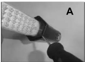 TOP CRAFT GTAL60LED4 - Dépose des accus - 1