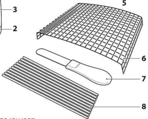 Kitchenware GTCHM01 - DESCRIZIONE DEI PEZZI / LA FORNITURA COMPRENDE - 4