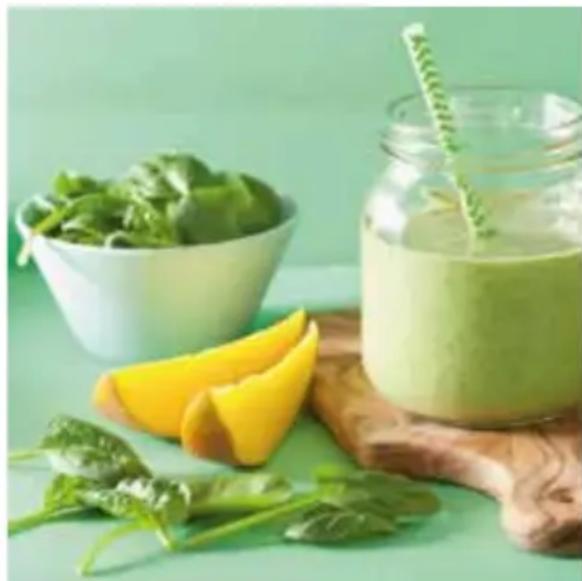 Ambiano GTMM01CH - Smoothie verde di spinaci e pesche - 1