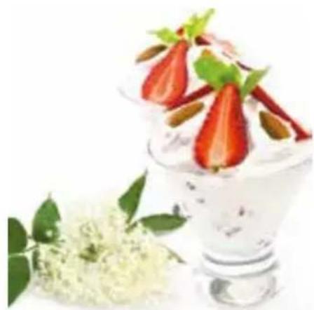 Ambiano GTMM01CH - Crema di fragole e fiori di sambuco - 1