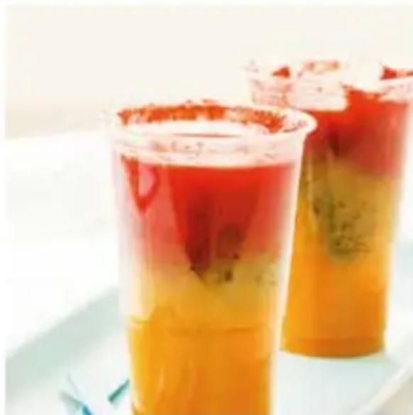 Ambiano GTMM01CH - Succo di fragole-Kiwi-albicoche - 1