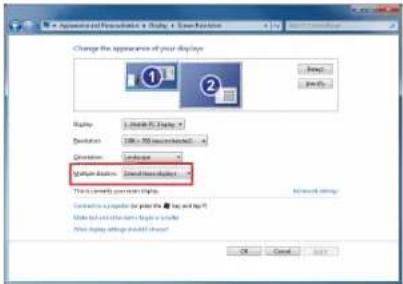 TARGUS ACA11EUZ - Controllare lo schermo usando le proprietà dello schermo di Windows (per Windows 7) - 1