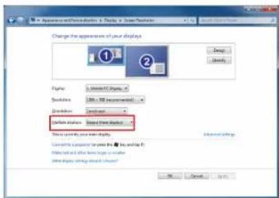 TARGUS ACA11EUZ - Contrôle de l'affichage depuis la fenêtre Propriétés d'affichage de Windows (pour Windows 7) - 1