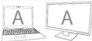 TARGUS ACA11EUZ - Controlo do ecrã usando as opções do menu do vídeo do adaptador - 6