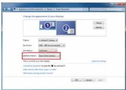 TARGUS ACA11EUZ - Controlling the Display using Windows Display Properties (for Windows 7) - 1