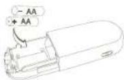 TARGUS AMP11EU - Paristojen asennus - 5