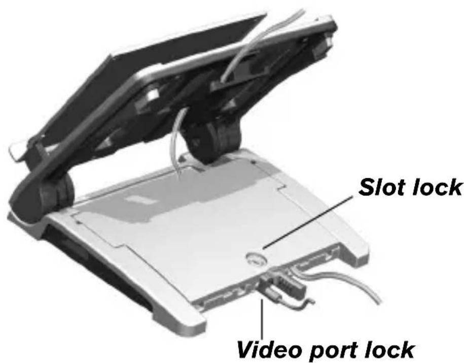 TARGUS AWE05EU - Connecting a Security Cable - 1