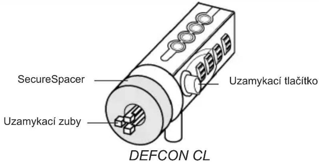 TARGUS PA410S1 - Uzamčení DEFCON SCL k notebooku - 2