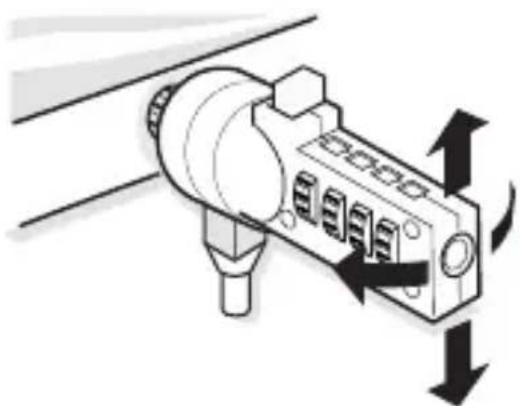 TARGUS PA410S1 - Utilizar os Espaçadores de segurança DEFCON - 2