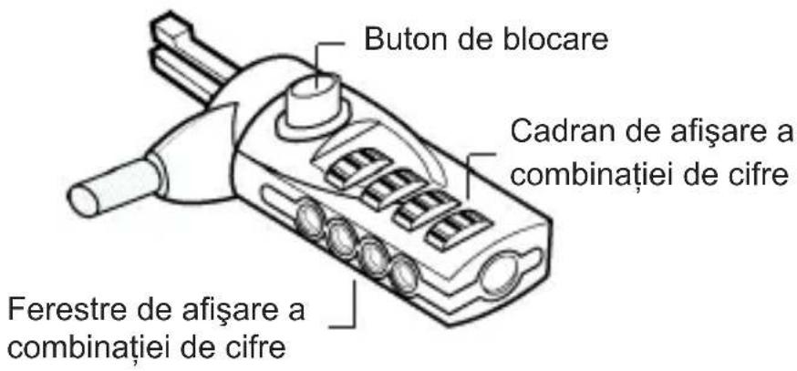 TARGUS PA410S1 - Combinatie de cifre în serie - 1