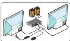TARGUS DOCK190EUZ - Die Workstation einrichten - 2