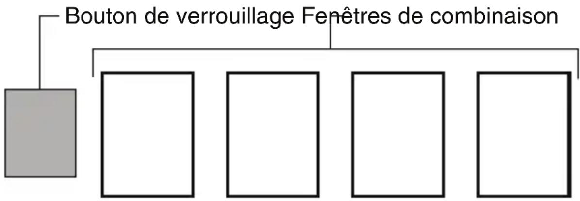TARGUS ASP03EU - Numero de combinaison - 1