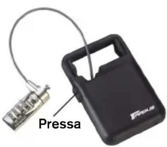 TARGUS ASP03EU - Fissaggio del DEFCON Lucchetto con cavo - 2