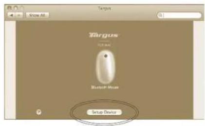 TARGUS AMW43EU - Programmation des boutons - 2