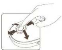 TARGUS AMW43EU - Using the Touch Scroll - 1