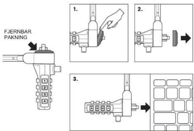 TARGUS ASP66GLXS - Fjernbar \_x0003\_gummipakning - 1