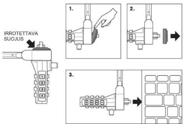 TARGUS ASP66GLXS - Irrotettava \_x0003\_kumisuojus - 1