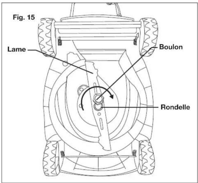 Sun Joe MJ401CXR - Changement de lame - 2