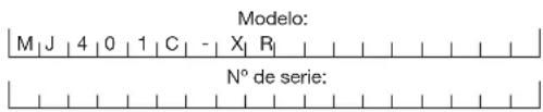 Sun Joe MJ401CXRSJB - Modelo y número de série - 1