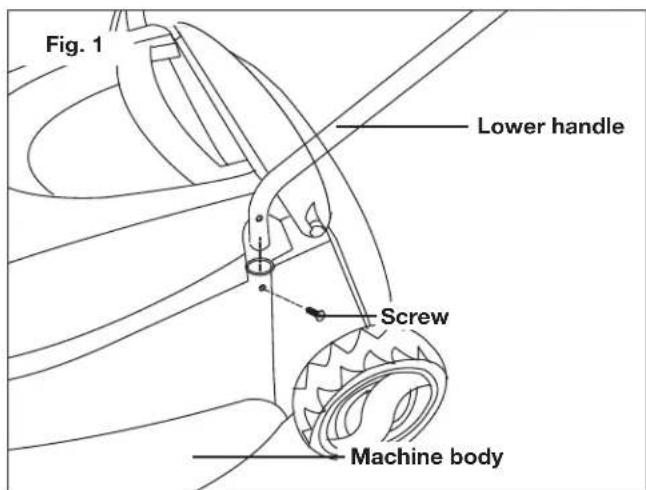 Sun Joe MJ401CXRSJB - Handle Assembly - 1
