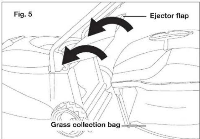 Sun Joe MJ401CXRSJB - Grass Collection Bag Assembly + Fitting - 3