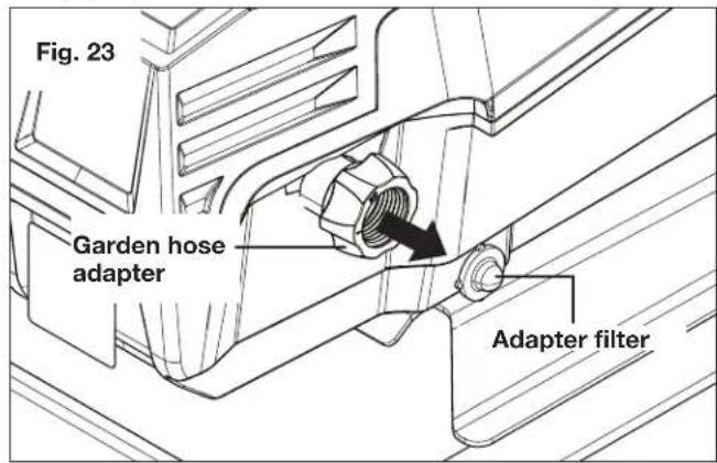 Sun Joe SPX4800 - Clean the Adapter Filter and the Nozzle - 1