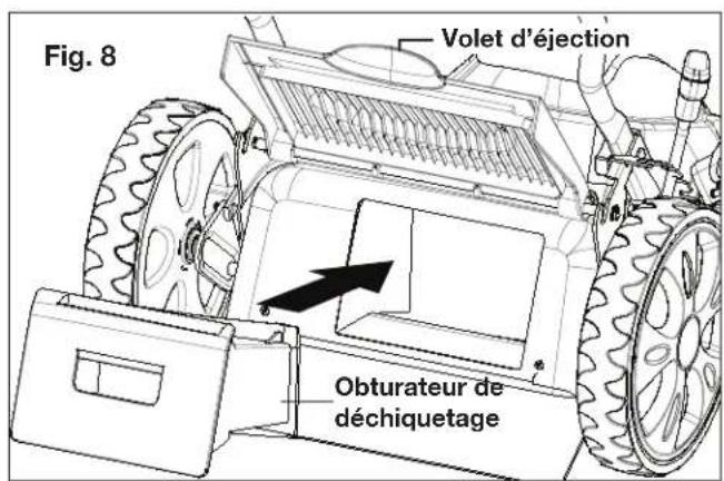 Sun Joe MJ408E - Assemblage et ajustage de l'obturateur de déchiquetage - 1