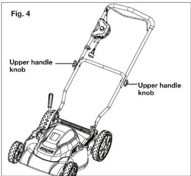 Fig. 4 Upper handle knob Upper handle knob