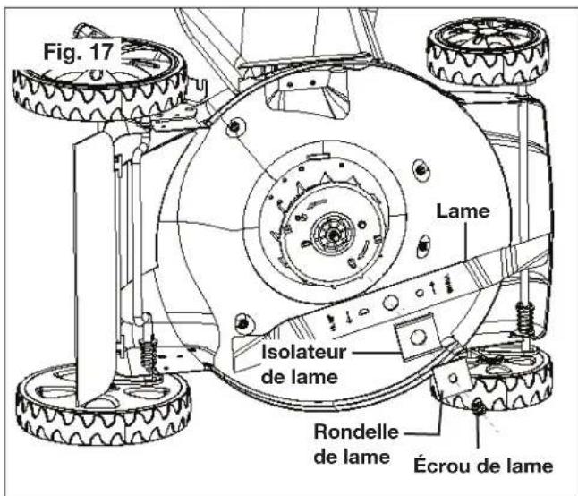 Sun Joe MJ408E - Remplacement de la lame - 2