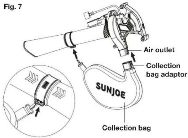 Sun Joe SBJ603E - Assemble as a Vacuum + Mulcher - 4