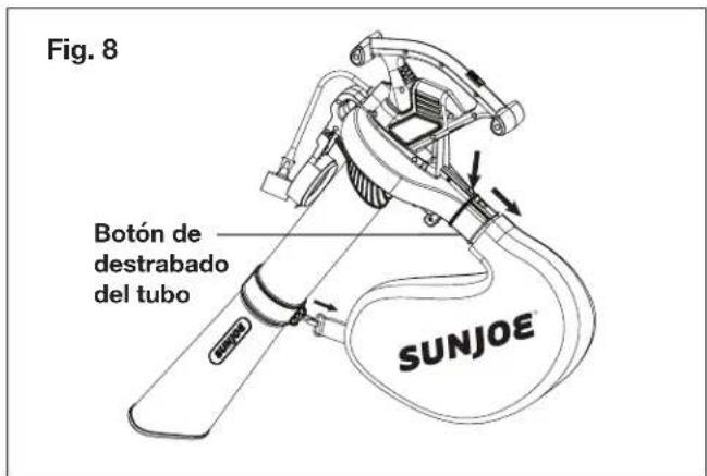 Sun Joe SBJ603E - Ensemblado como aspiradora + trituradora - 5