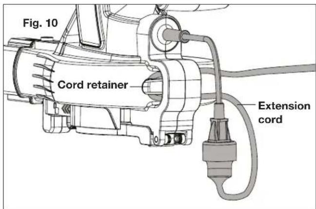 Sun Joe SBJ603E - Connecting to a Power Source - 1