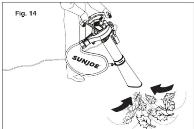 Sun Joe SBJ603E - Vacuum + Mulcher Mode - 1