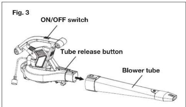 Sun Joe SBJ603E - Assemble as a Blower - 3