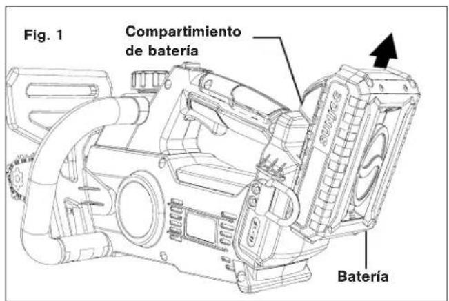 Sun Joe 24V10CS - Carga de la batería - 1