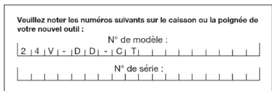 Sun Joe 24VDDCT - Numérodeschemeletdeserie - 1