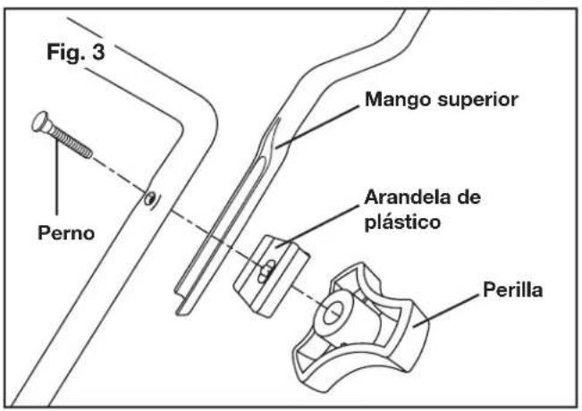 Sun Joe MJ401EPRO - Ensamblado de mango - 3