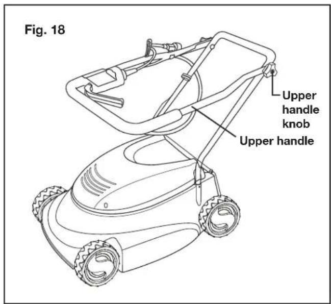 Fig. 18 Upper handle knob Upper handle