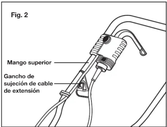 Sun Joe MJ401EPRO - Ensamblado de mango - 2
