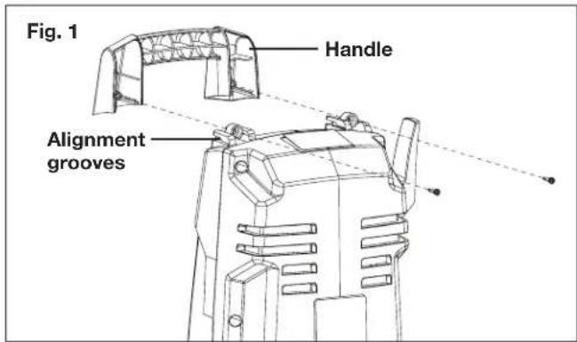 Sun Joe SPX205EXT - Assembly - 1