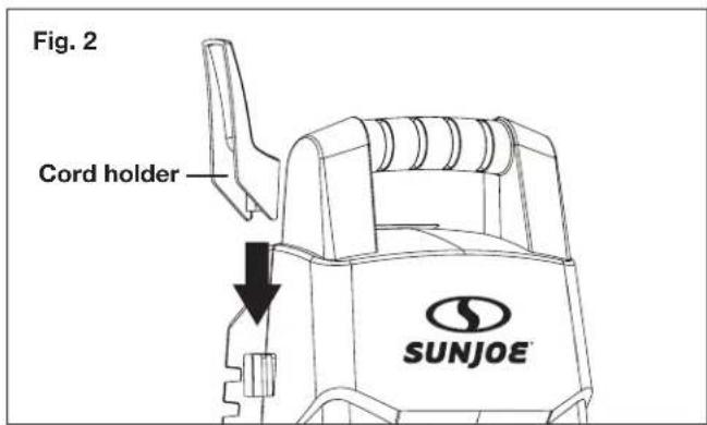 Sun Joe SPX205EXT - Assembly - 2
