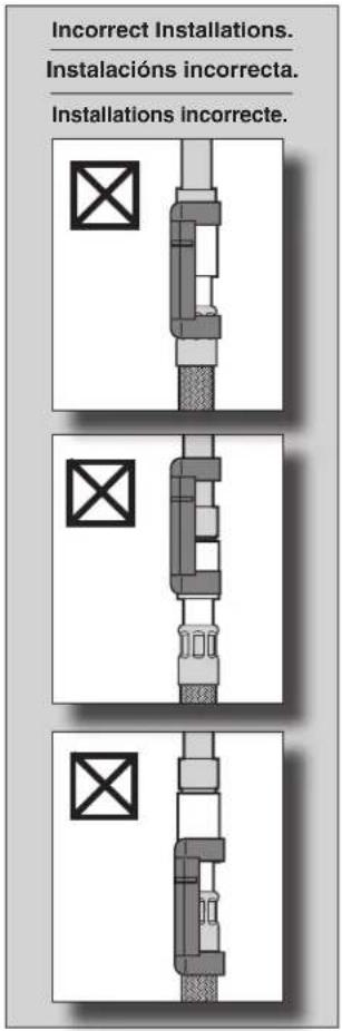 DELTA 470DST - Conexiones Especiales - Instructions d'installations de le manchon en plastique - 9