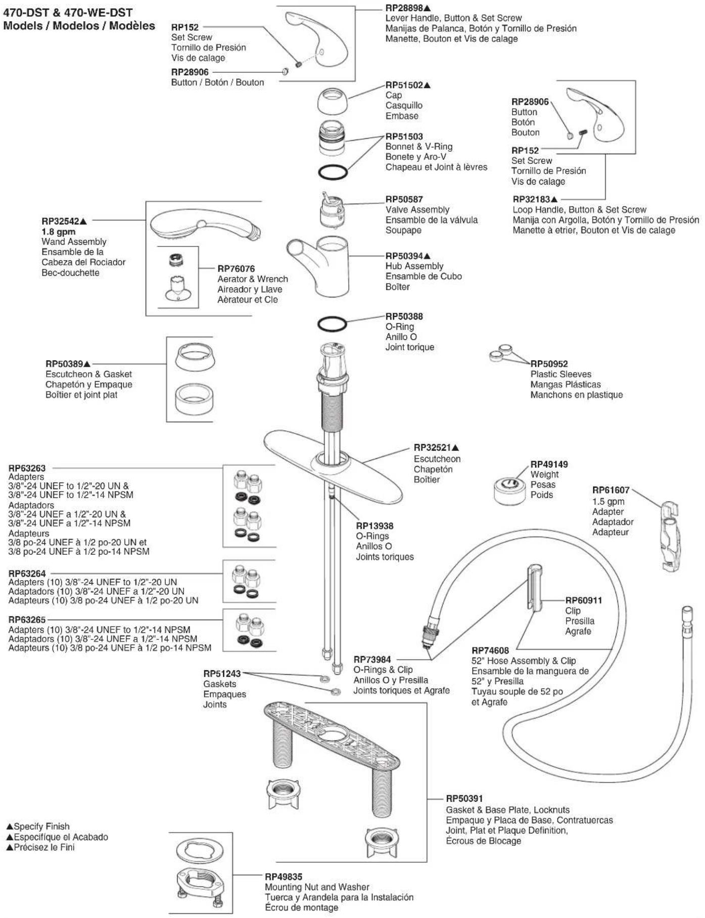 DELTA 470DST - Dispositif anti-siphonnage - 1