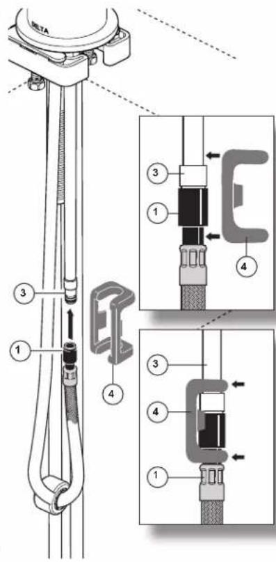 DELTA 9183ARDST - Conexiones Especiales - Instructions d'installations de le manchon en plastique - 7