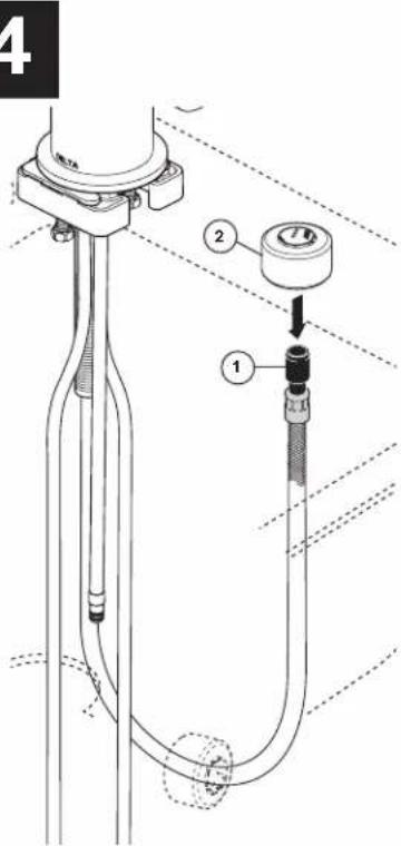 DELTA 9183ARDST - Conexiones Especiales - Instructions d'installations de le manchon en plastique - 6
