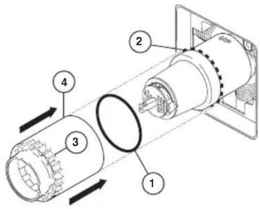 DELTA T14251WE - Installation des pieces de finition - 2