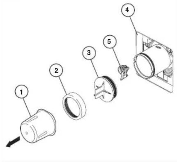 DELTA T14251WE - Installation de la cartouche - 1